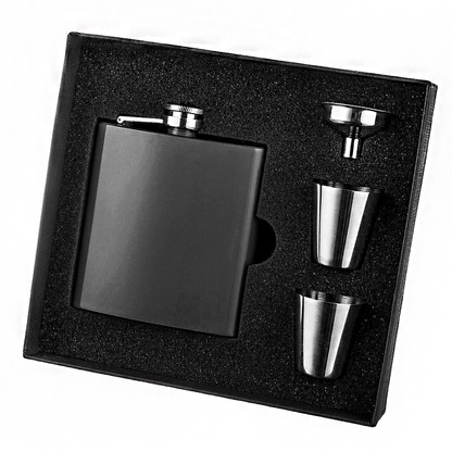 Hip Flask Set ( Mans Best Fishing Buddy)