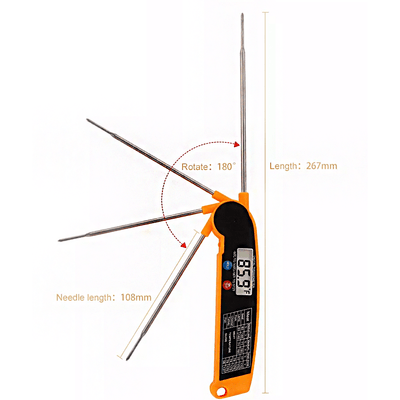 Folding Meat Thermometer