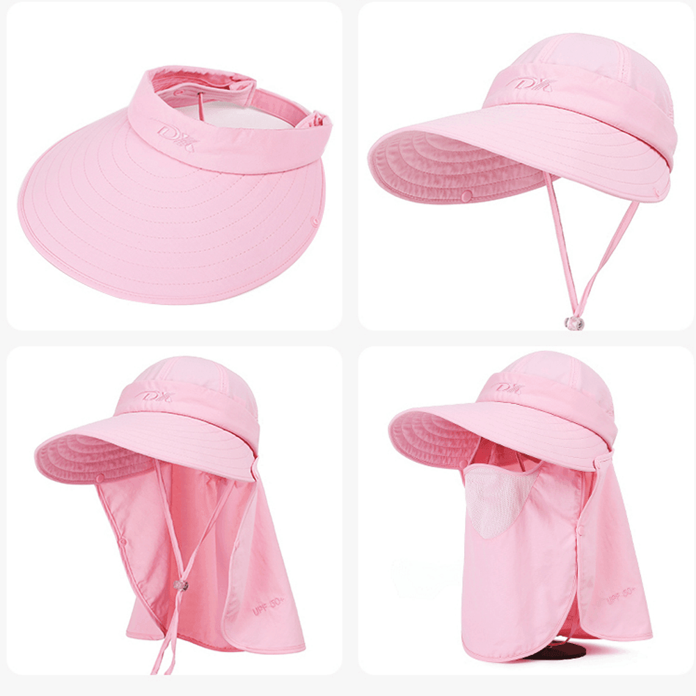 Unisex UPF50+ Hat With Sun Shades - Jack Norton Fishing