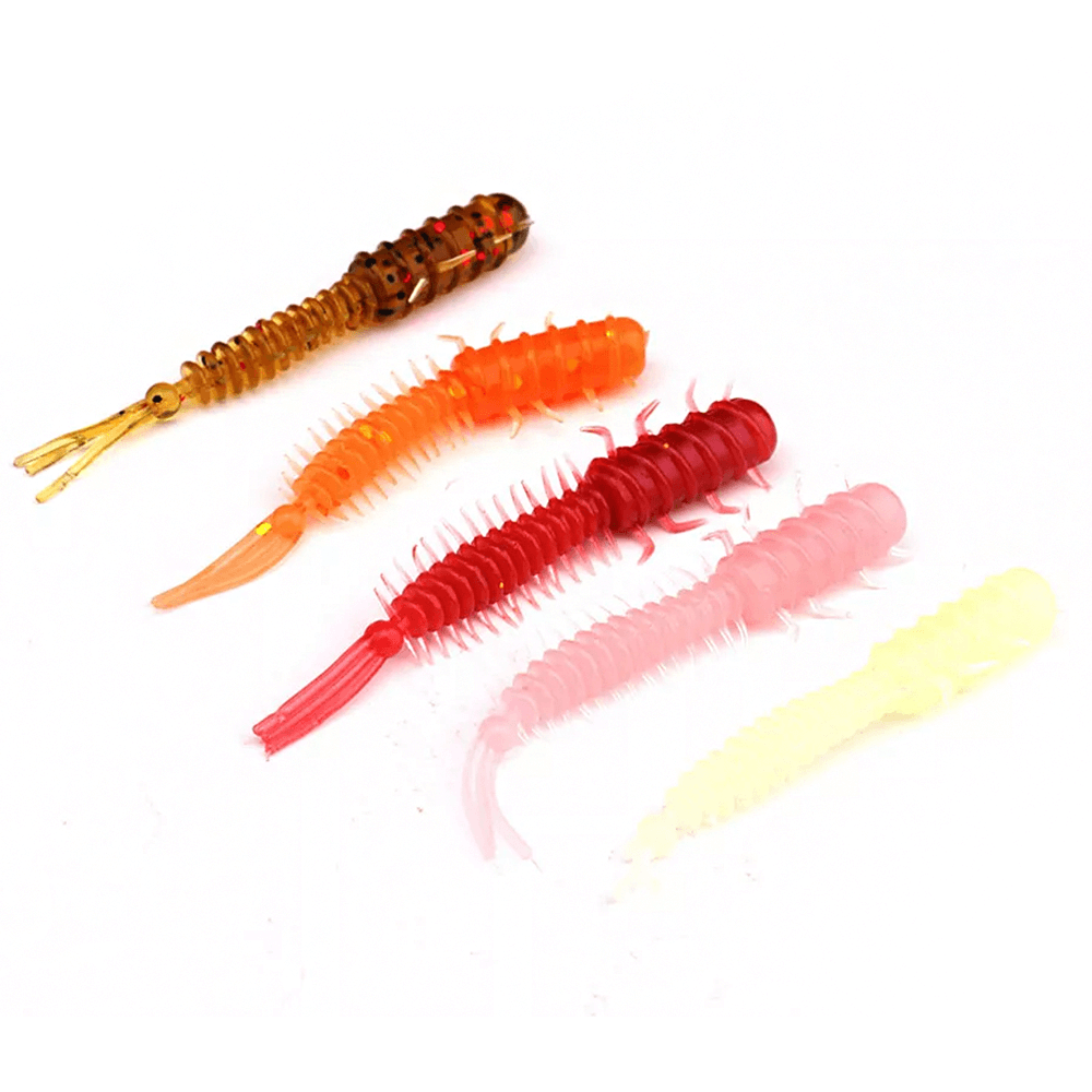 Hairy Worms Lures (50 Per Jar)