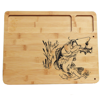 Hooked The Big One Serving Board Set