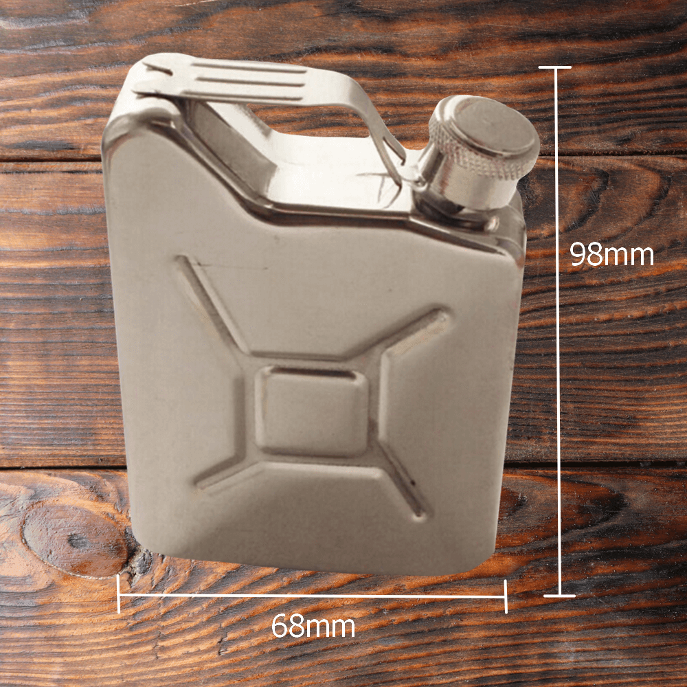 Personalised Jerry Can Hip Flask - Jack Norton Fishing