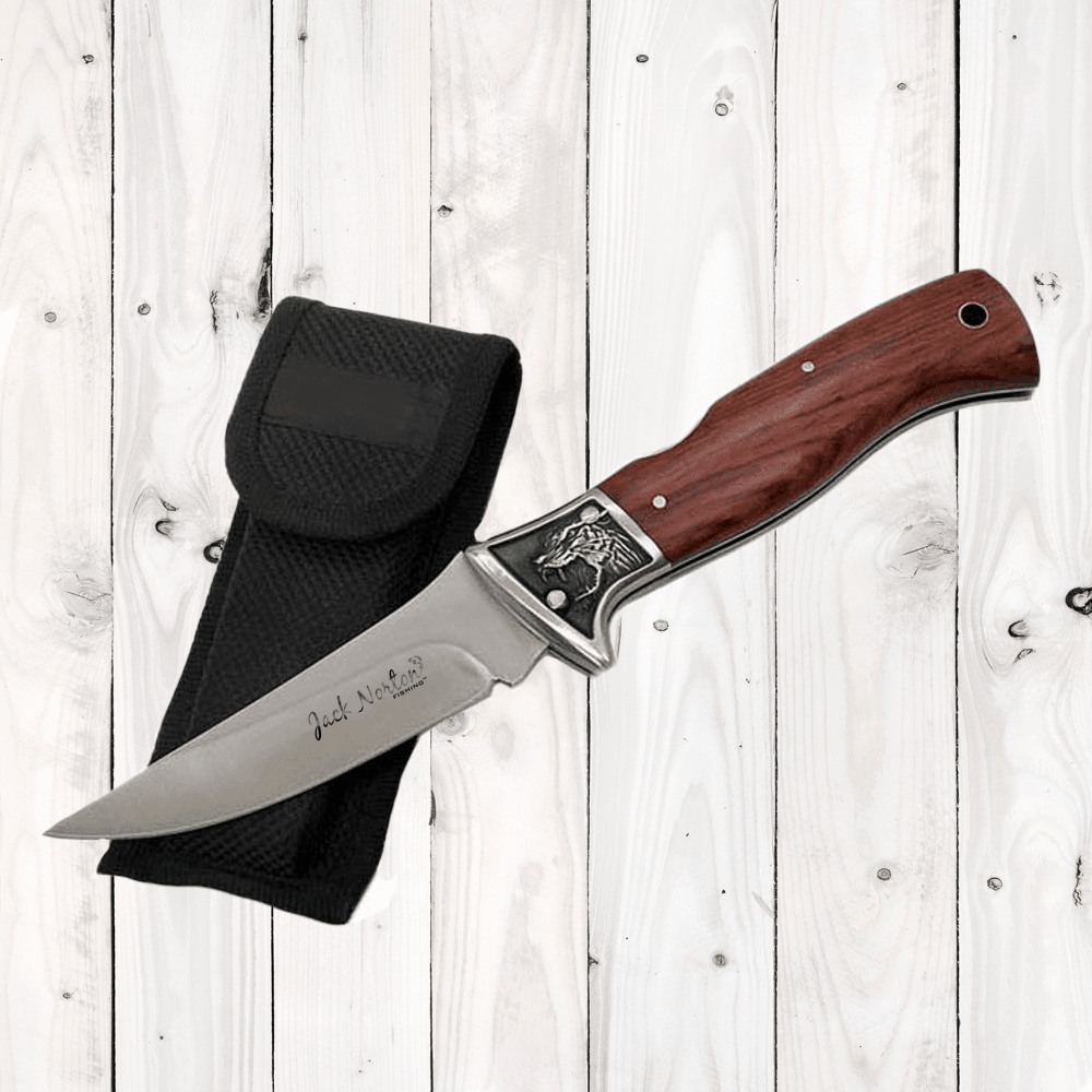 Jack Norton Folding Knife - Tiger Handle – Jack Norton Fishing