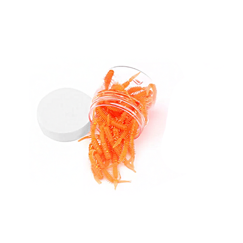 Hairy Worms Lures (50 Per Jar)