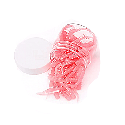 Hairy Worms Lures (50 Per Jar)