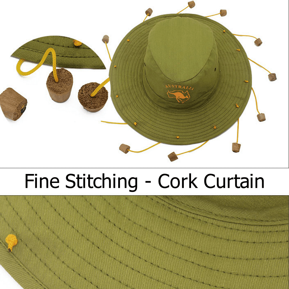 Aussie Cork Hat - Jack Norton Fishing