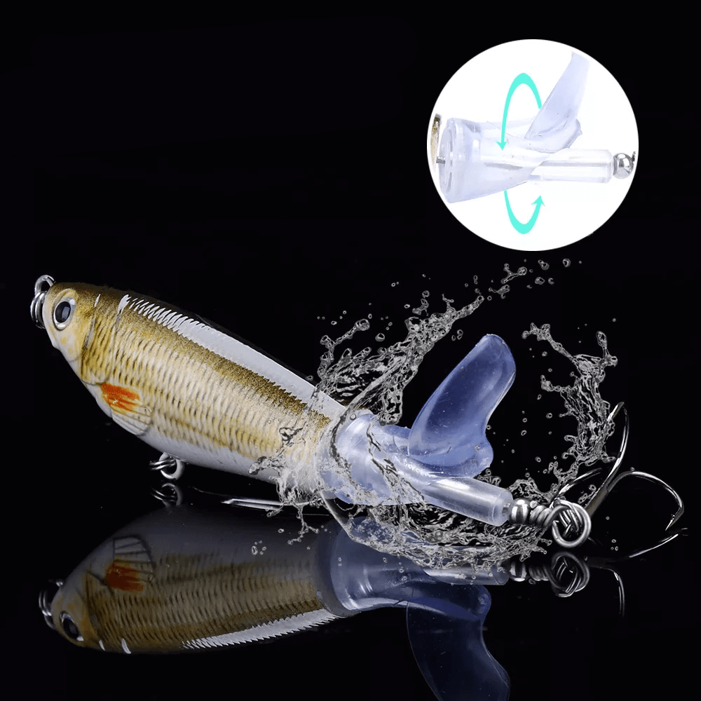 Torpedo Rotating Tail Lure