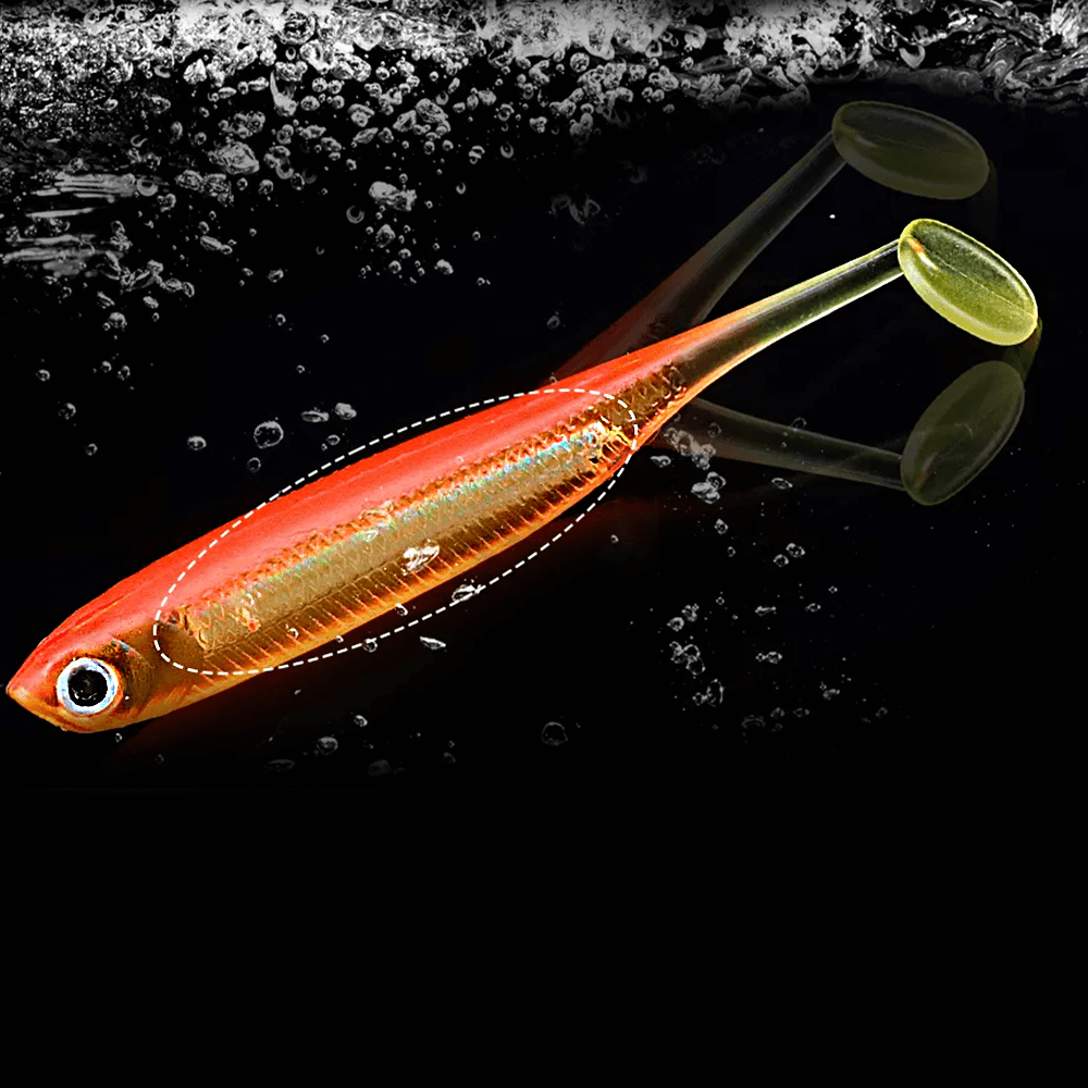 Soft Minnow Lure (5 Per Pack)