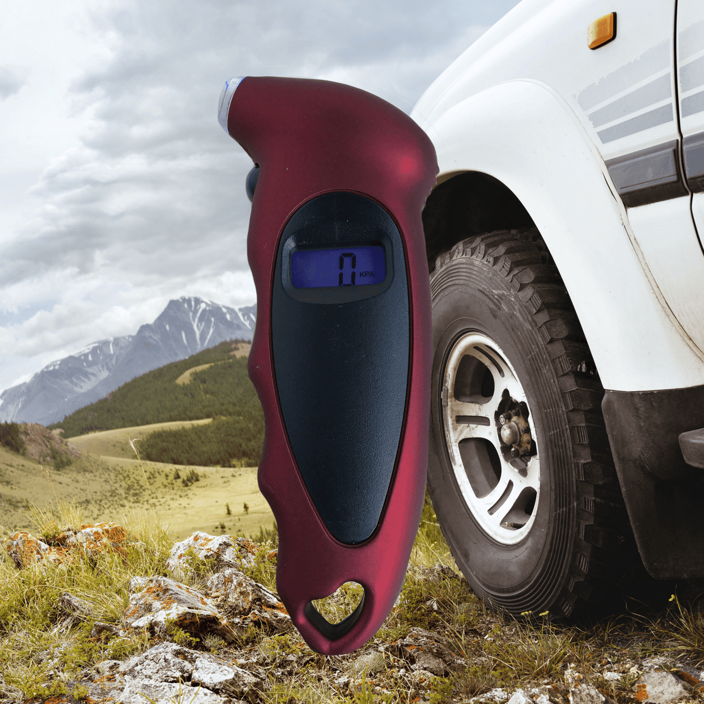 Digital Tyre Pressure Gauge - Jack Norton Fishing