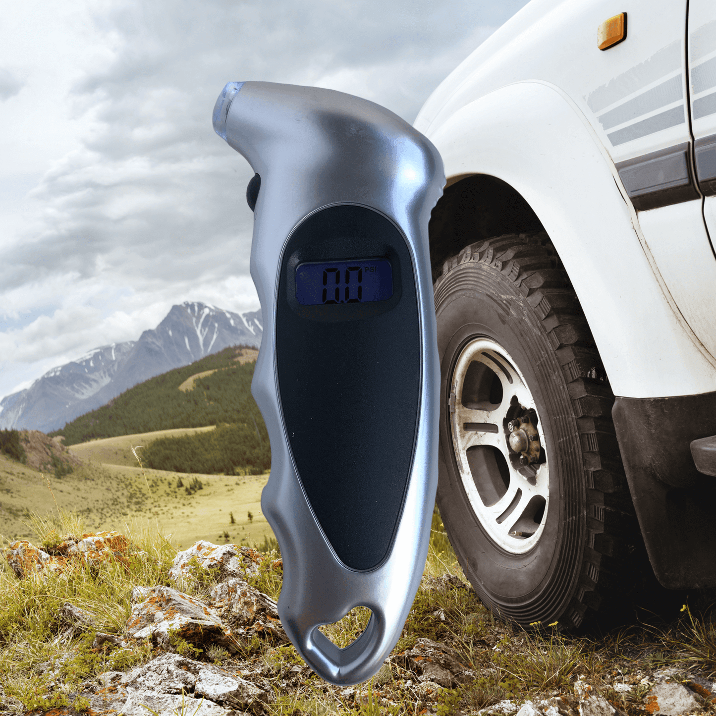 Digital Tyre Pressure Gauge - Jack Norton Fishing